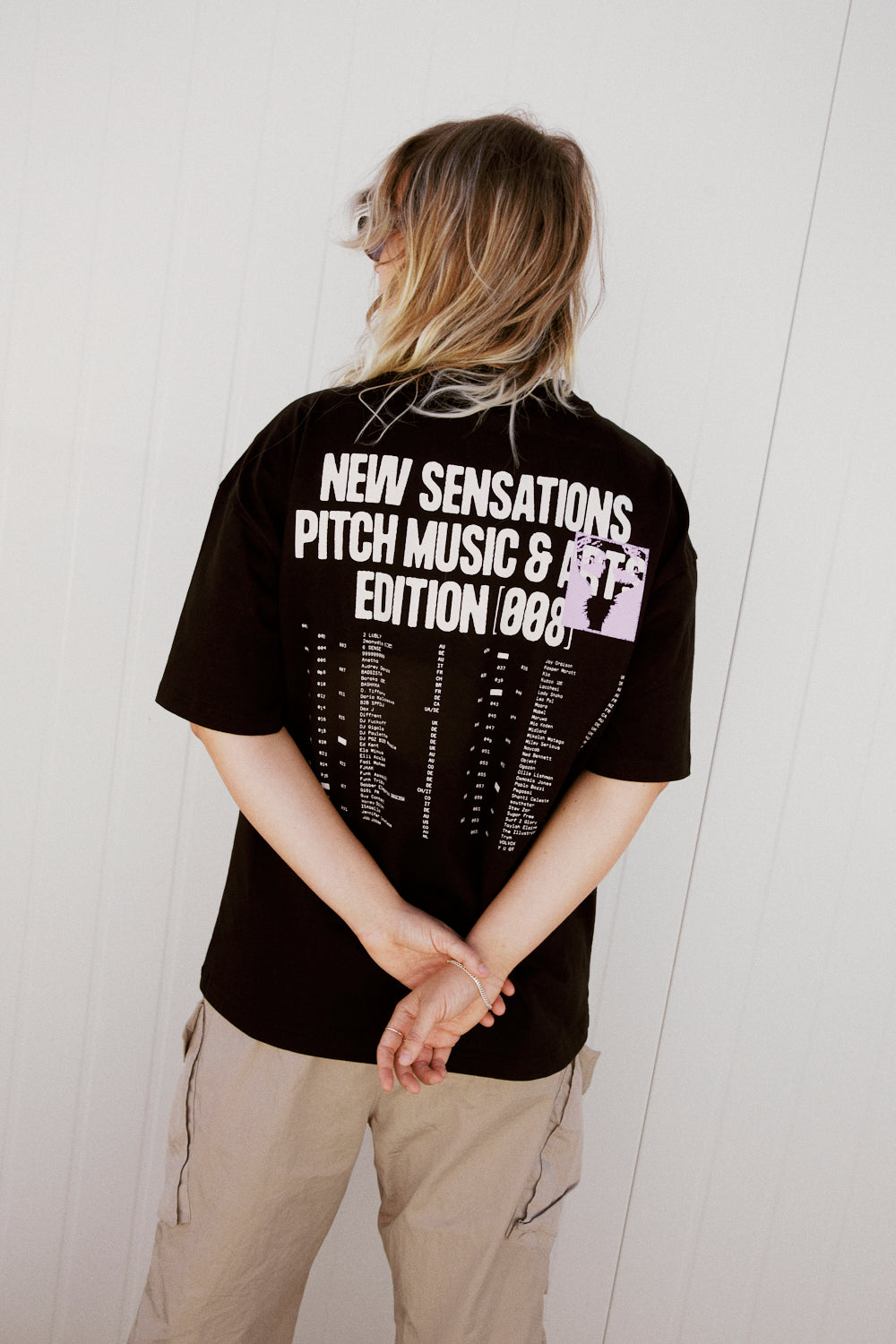 PMA25 | Line Up Shirt - Black
