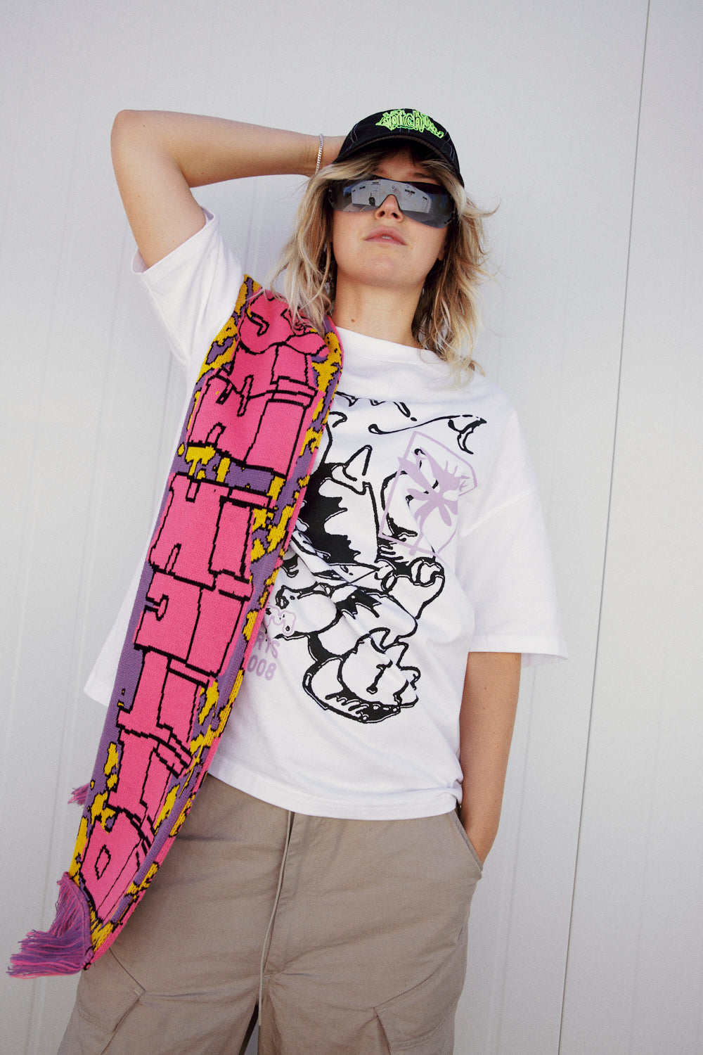 PMA25 | Scarf - Pink/Purple