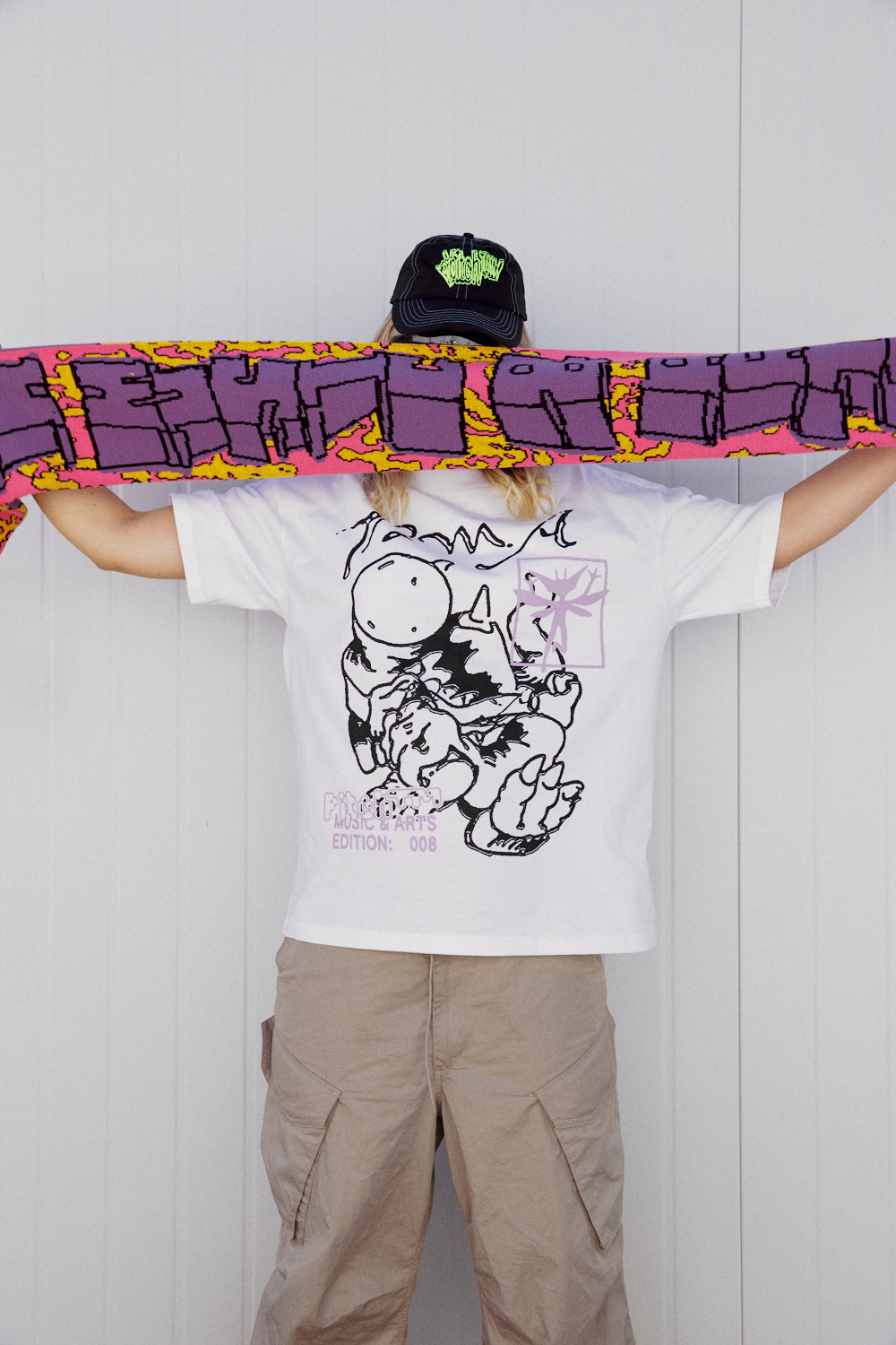 PMA25 | Scarf - Pink/Purple