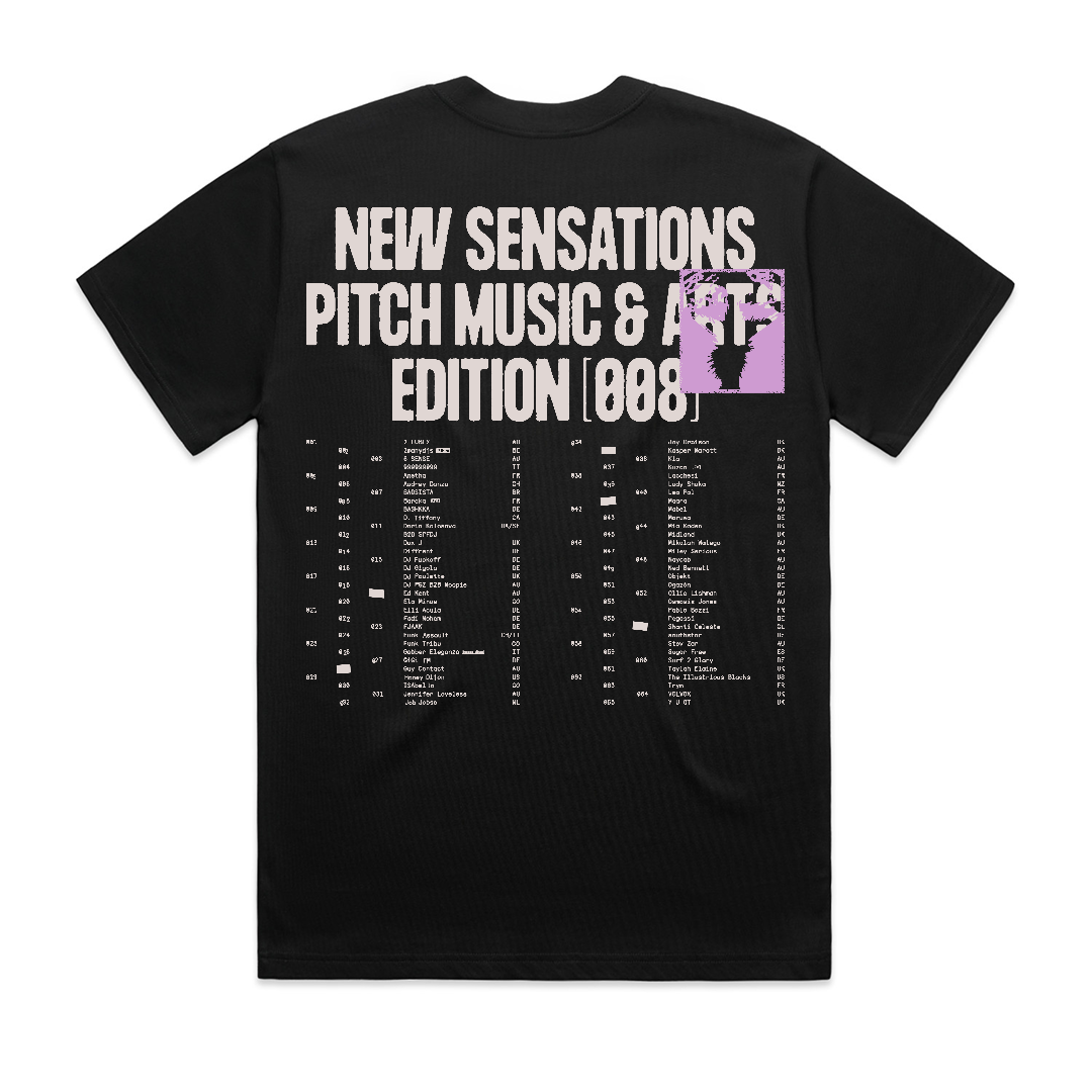 PMA25 | Line Up Shirt - Black