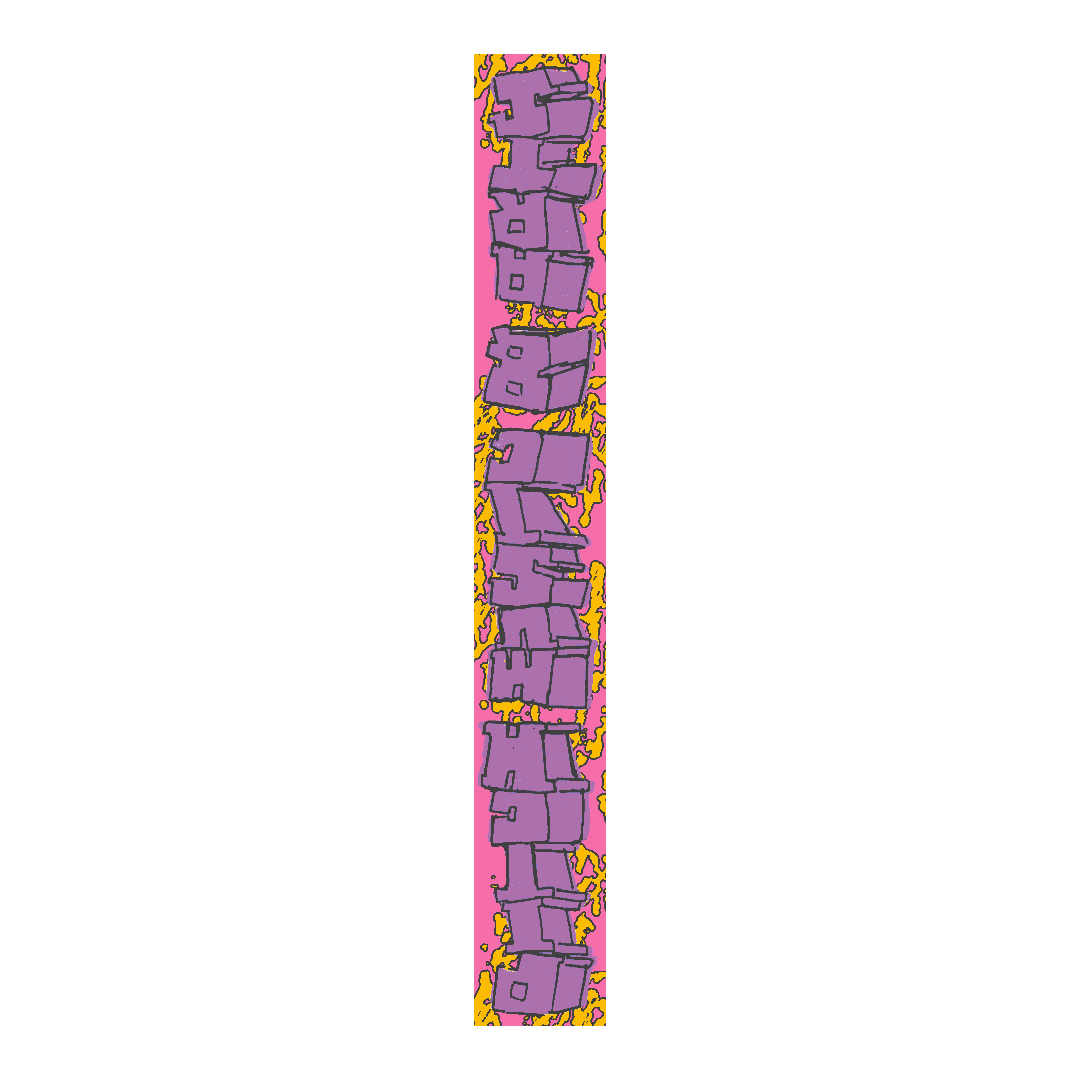 PMA25 | Scarf - Pink/Purple