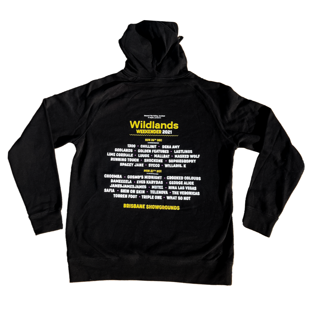 Wildlands Weekender 21 Lineup Hoodie