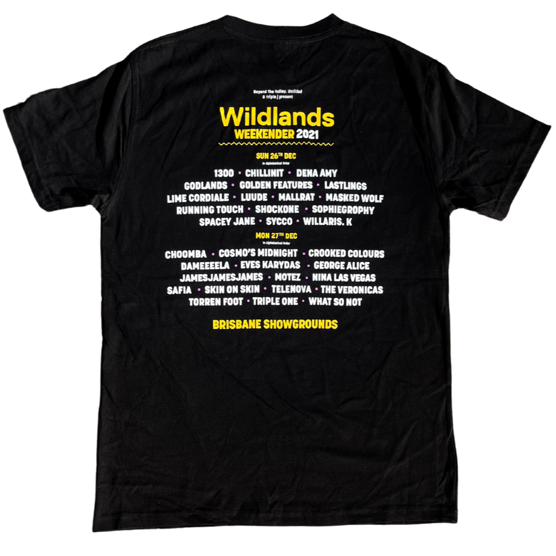 Wildlands Weekender 21 Lineup Tee