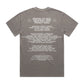 Lineup T-shirt Grey (SOLD OUT)