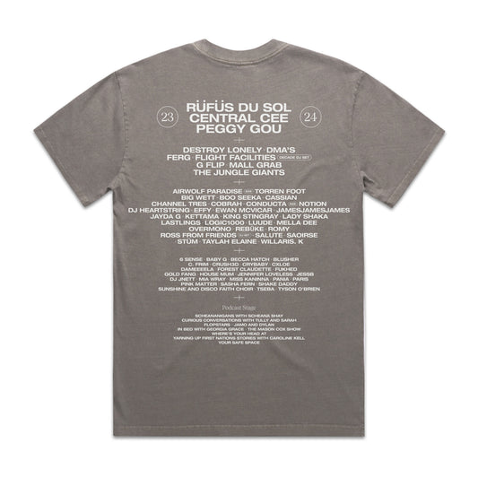 Lineup T-shirt Grey (SOLD OUT)
