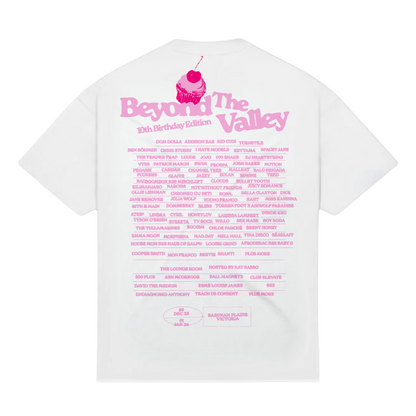 BTV 25/26 | Cupcake Shirt - White