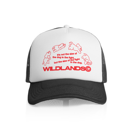 Wildlands 26 | Foam Trucker Hat - White/Black
