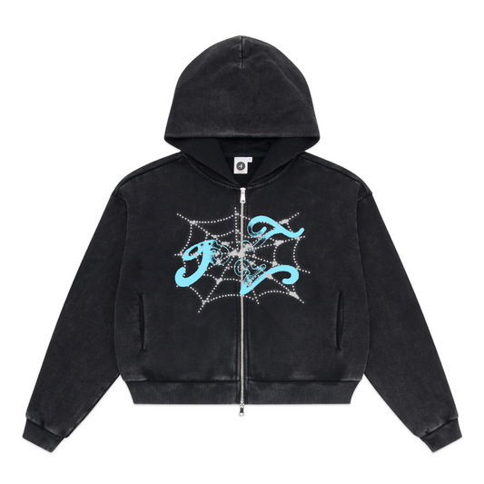 BTV 25/26 | Web Zip-Hoodie - Black