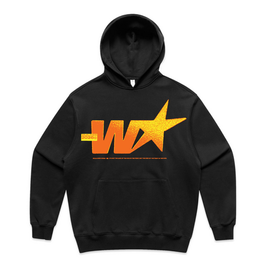 Wildlands 26 | Star Hoodie - Black